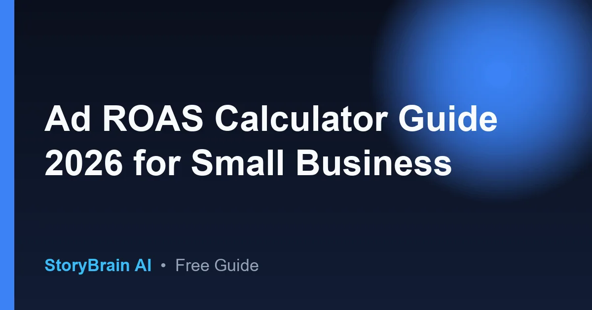 Guide ad roas calculator en francais - Apprendre — illustrated guide cover