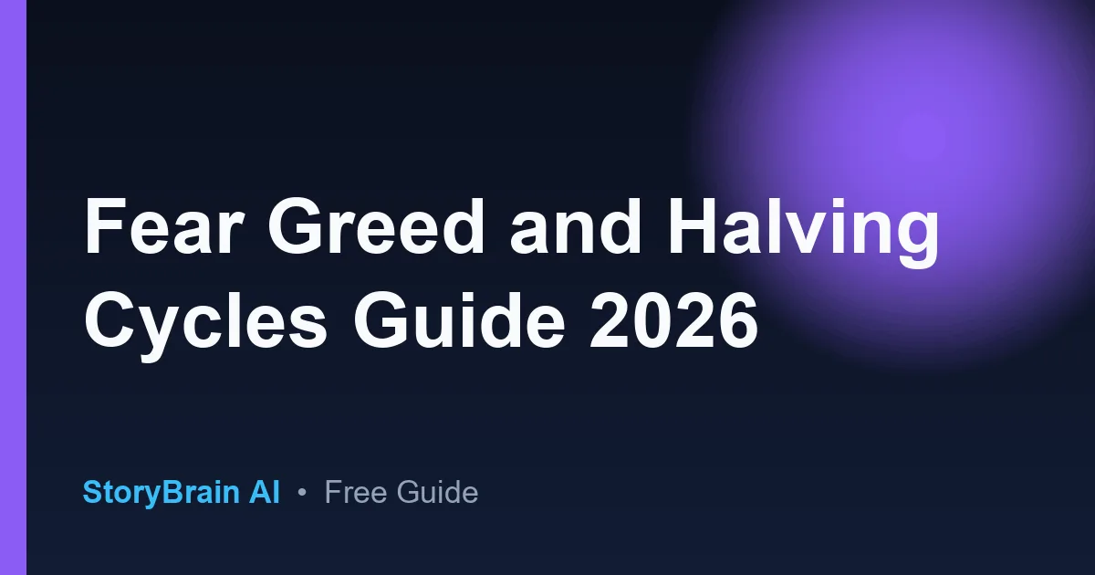 Guide fear greed halving cycles en francais - Apprendre — illustrated guide cover