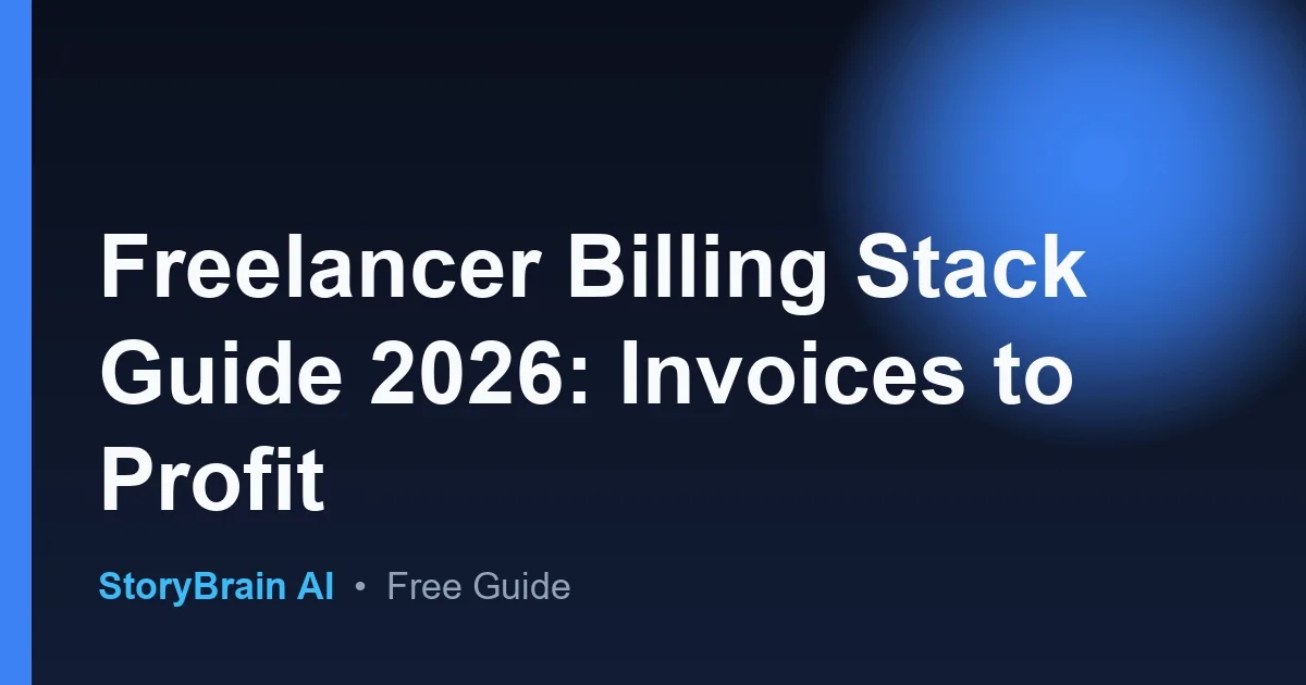 Freelancer Billing Stack Guide 2026: Invoices to Profit — illustrated guide cover