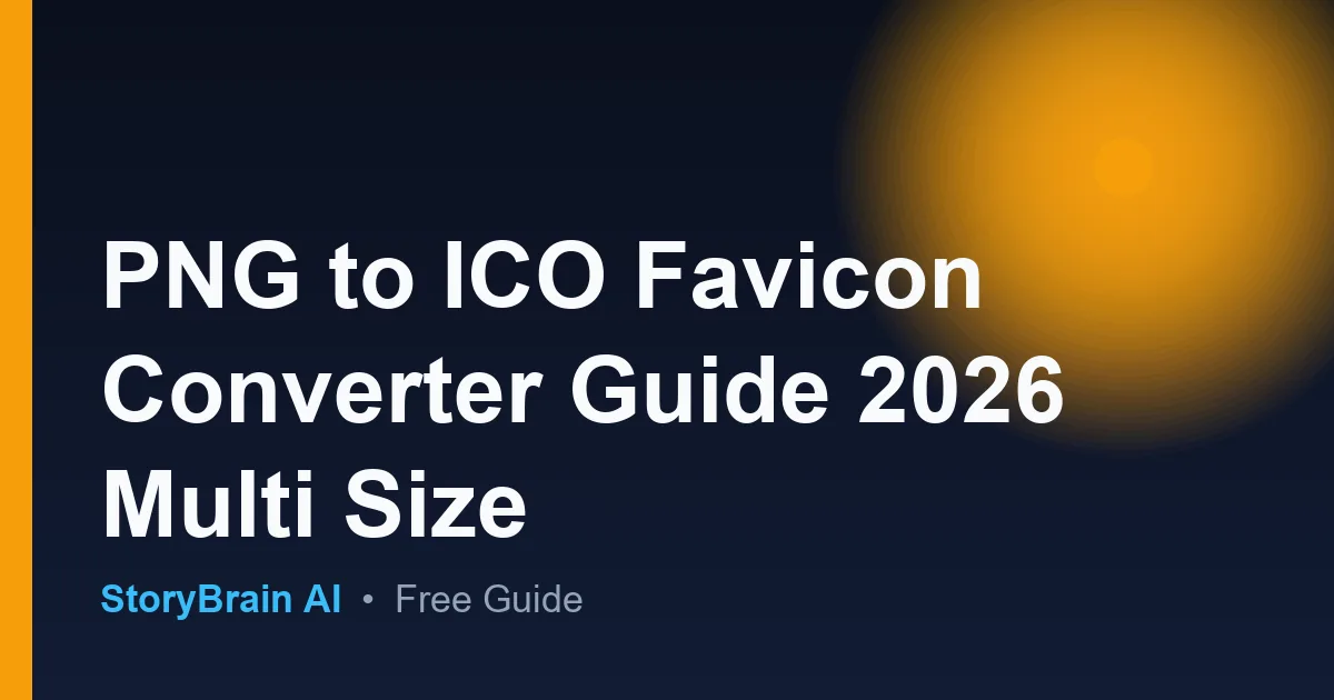 Png To Ico Favicon Converter – Guide auf Deutsch — illustrated guide cover