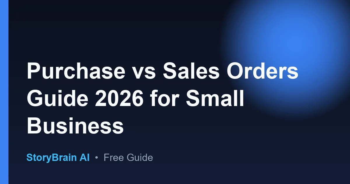 purchase vs sales orders हिंदी गाइड - आसान भाषा में सीखें — illustrated guide cover