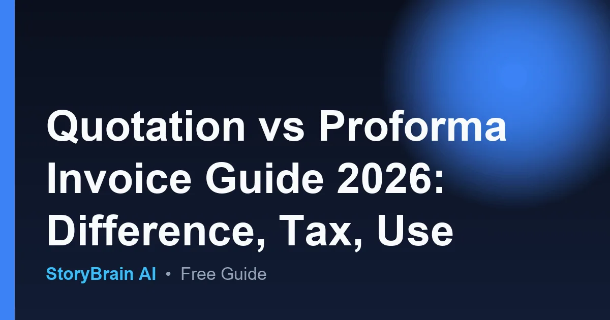 Quotation Vs Proforma Invoice – Guide auf Deutsch — illustrated guide cover