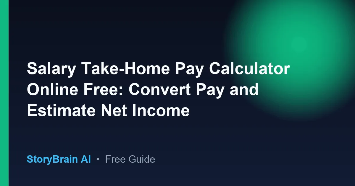 Guia salary take home pay en espanol - Aprende facil — illustrated guide cover
