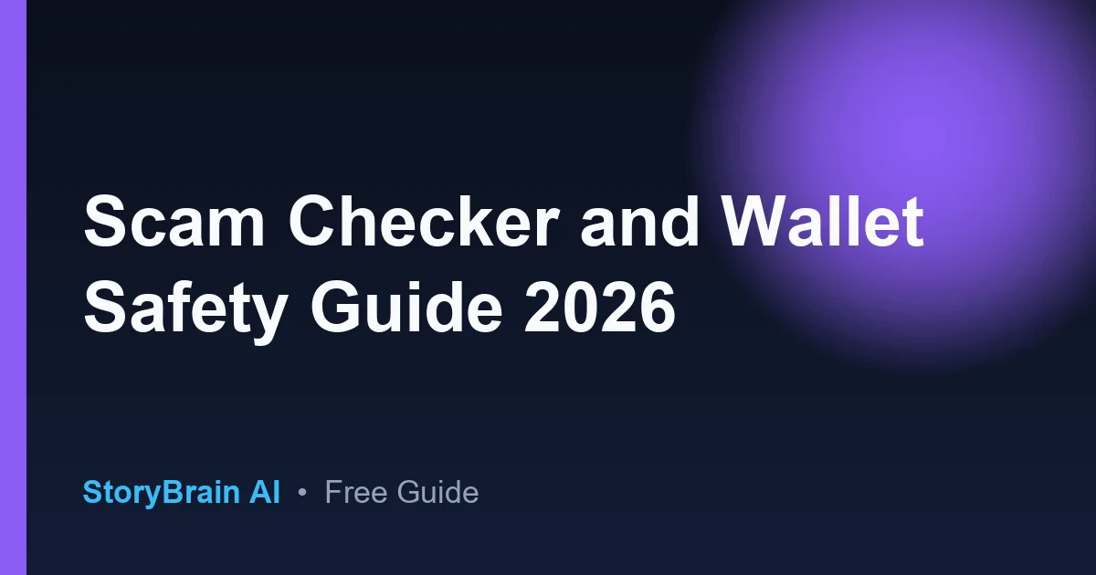 scam checker wallet safety हिंदी गाइड - आसान भाषा में सीखें — illustrated guide cover