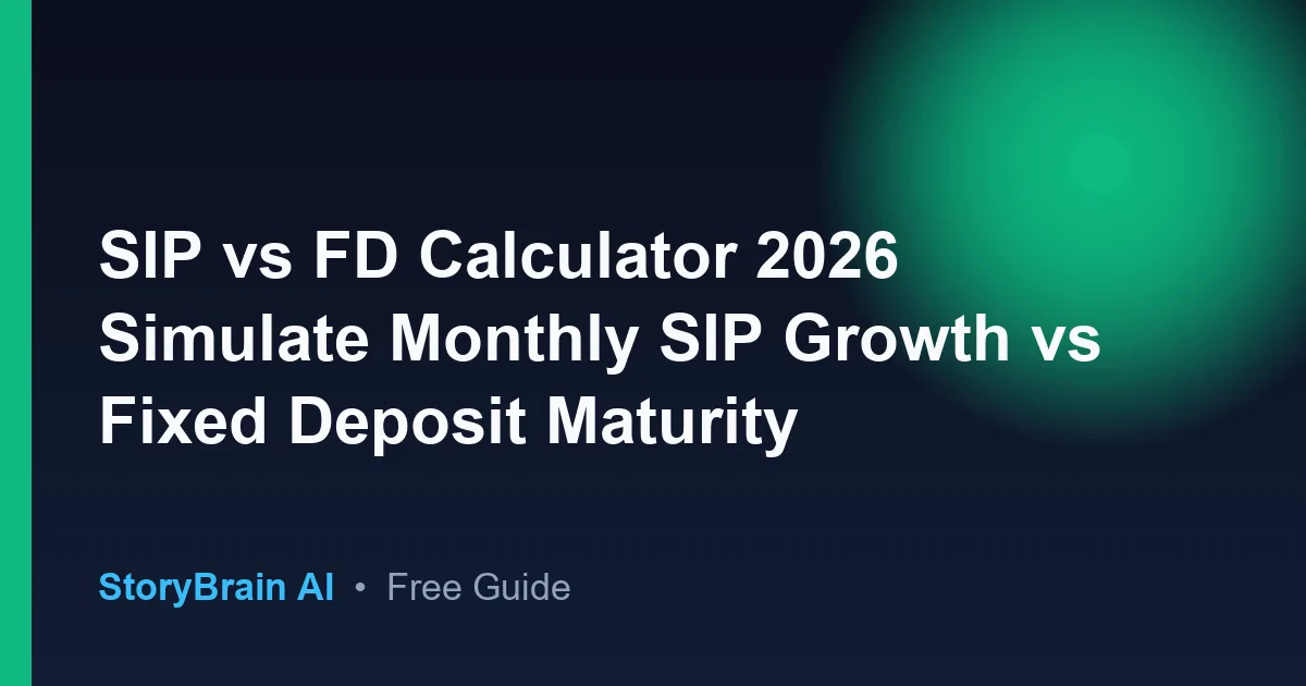 Sip Vs Fd Calculator – Guide auf Deutsch — illustrated guide cover
