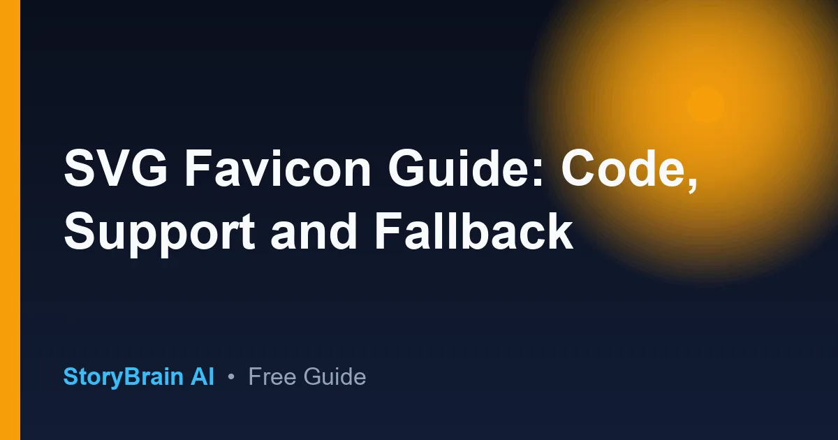Guia svg favicon code support en espanol - Aprende facil — illustrated guide cover